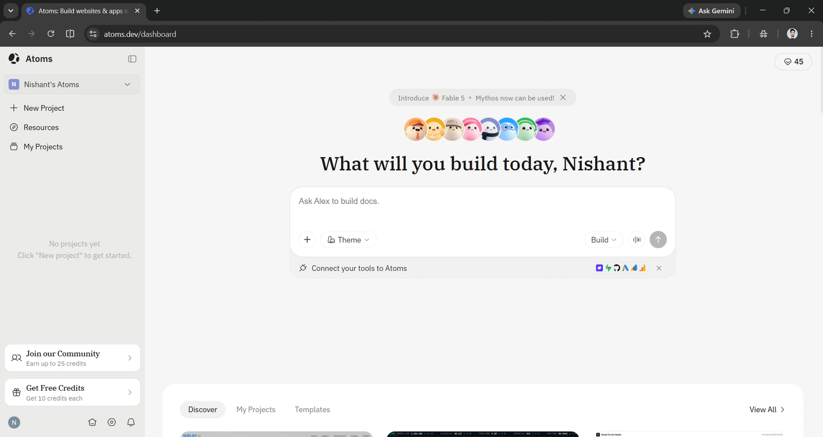 Meet Atoms: A Vibe Coding Tool That Uses AI Agents to Build, Deploy, and Market Your App (No Code)